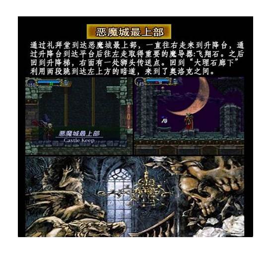 恶魔城攻略与恶魔城