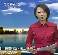 传央视财经频道美女主持人欧阳智薇被带走(图)