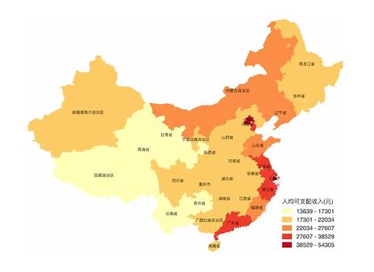 如何看待全国压岁钱地图？